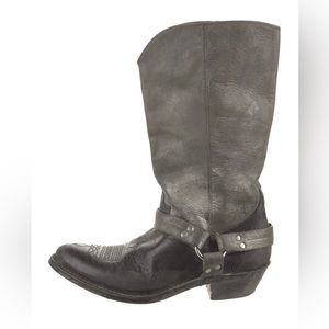 SOLD! NOT AVAILABLE! 
Golden Goose Distressed Western Boots Sz 10.5